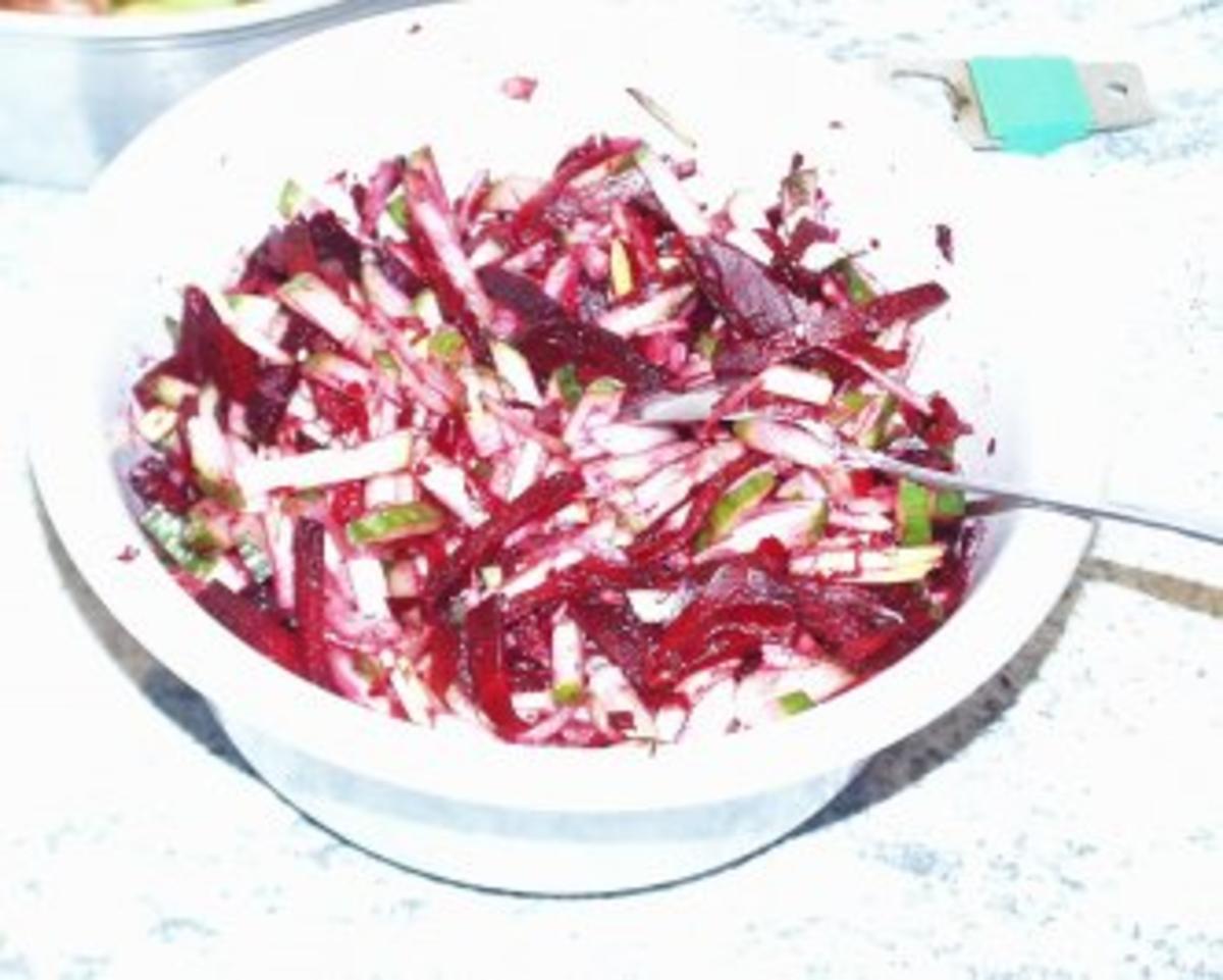 Roter Herbstsalat - Rezept