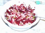 Roter Herbstsalat - Rezept