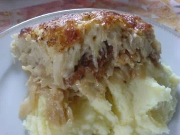 Rezept: Weißkohl-Gyros-Auflauf Bild Nr. 2 Weißkohl-Gyros-Auflauf - Rezept - Bild Nr. 2