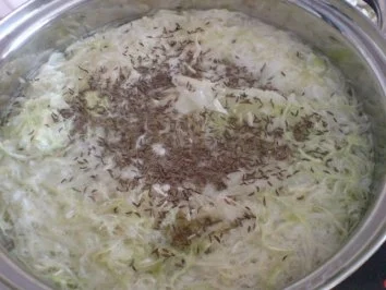 Rezept: Weißkohl-Gyros-Auflauf Bild Nr. 4 Weißkohl-Gyros-Auflauf - Rezept - Bild Nr. 4