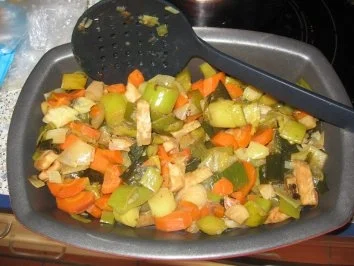 Rezept: Kassler-Erntedankgemüsetopf Bild Nr. 2 Kassler-Erntedankgemüsetopf - Rezept - Bild Nr. 2