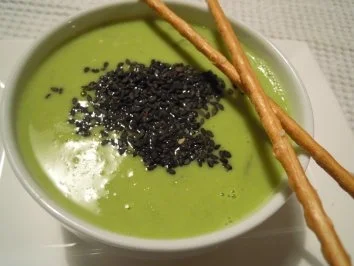 Erbsen-Minze Suppe - Rezept - Bild Nr. 5