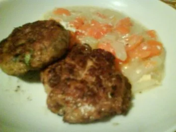 Rezept: Vegetarische Brötchenbuletten Bild Nr. 3 Vegetarische Brötchenbuletten - Rezept - Bild Nr. 3