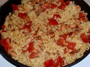 Herbstliche Nudelpfanne - Rezept - Bild Nr. 6