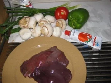 Rezept: -`❊´- Schneckeles Leberpfanne -`❊´- Bild Nr. 2 -`❊´- Schneckeles Leberpfanne -`❊´- - Rezept - Bild Nr. 2