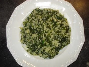 Spinatrisotto - Rezept
