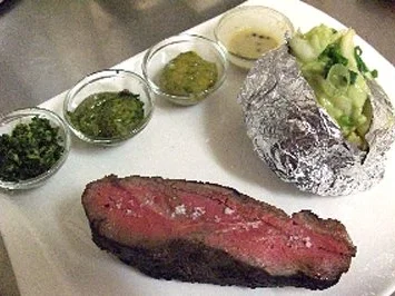 Geschmorter Rinderrücken á la Mario - Rezept