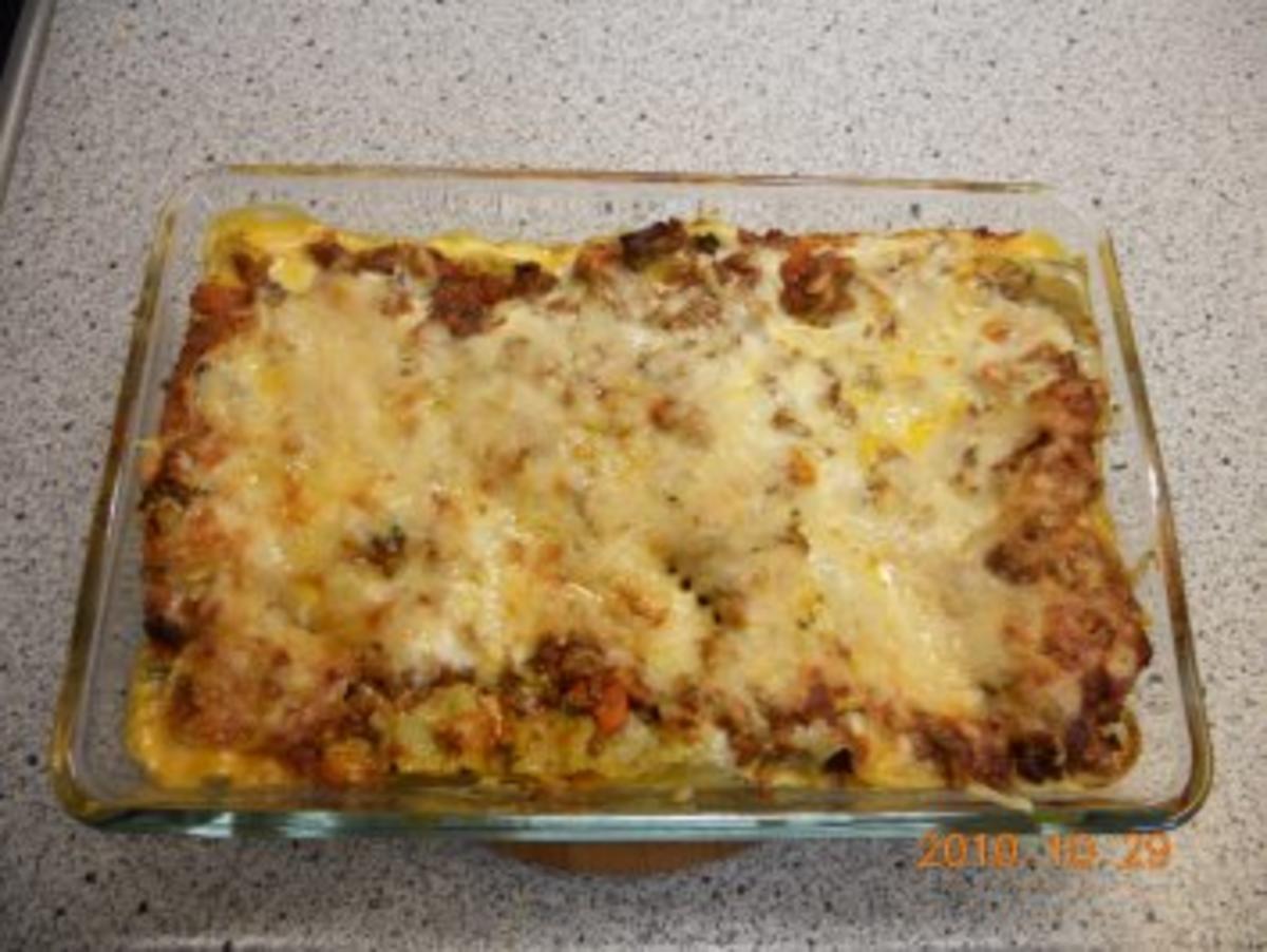 Rindfleisch-Gemüse-Lasagne (ohne Bechamel-Sauce) - Rezept - Bild Nr. 6