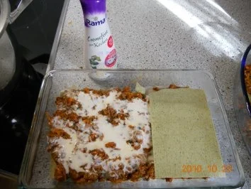 Rindfleisch-Gemüse-Lasagne (ohne Bechamel-Sauce) - Rezept - Bild Nr. 4