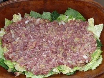 Gemüse: Wirsing-Schichtkohl aus dem Römertopf - Rezept - Bild Nr. 4