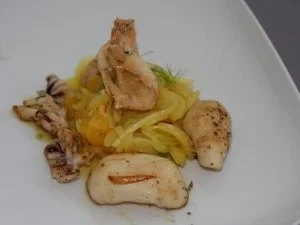 Gebratene Sepia mit Fenchelsalat (Claudelle Deckert) - Rezept