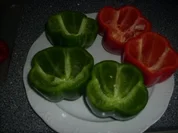 Gefüllte Paprikaschoten mit Kartoffelpüree - Rezept