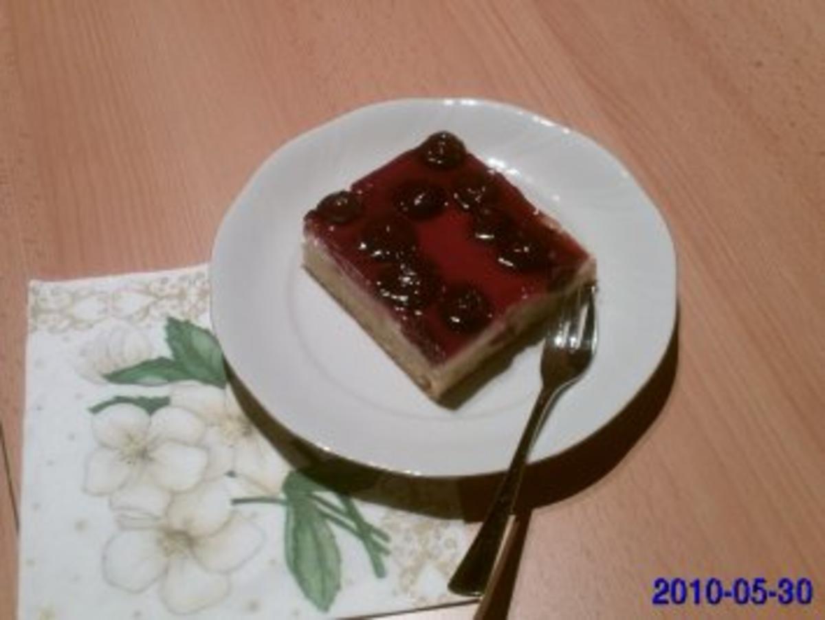 Kuchen:Schmandblechkuchen mit Kirschen - Rezept - Bild Nr. 2