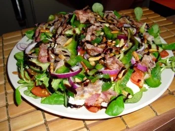 Bacon-Salat - Rezept