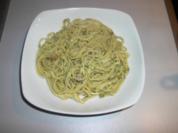 Rezept: Pesto - Spaghetti Pesto - Spaghetti - Rezept