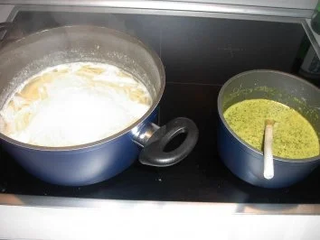 Rezept: Pesto - Spaghetti Bild Nr. 2 Pesto - Spaghetti - Rezept - Bild Nr. 2