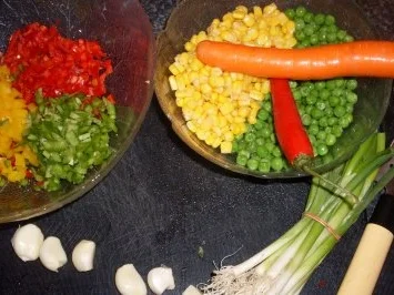 Mexicanischer Reis mit Hühnchen.... - Rezept - Bild Nr. 2