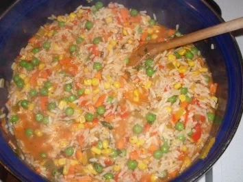 Mexicanischer Reis mit Hühnchen.... - Rezept - Bild Nr. 9
