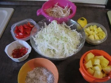 Weißkohlpfanne süß-sauer - Rezept - Bild Nr. 2