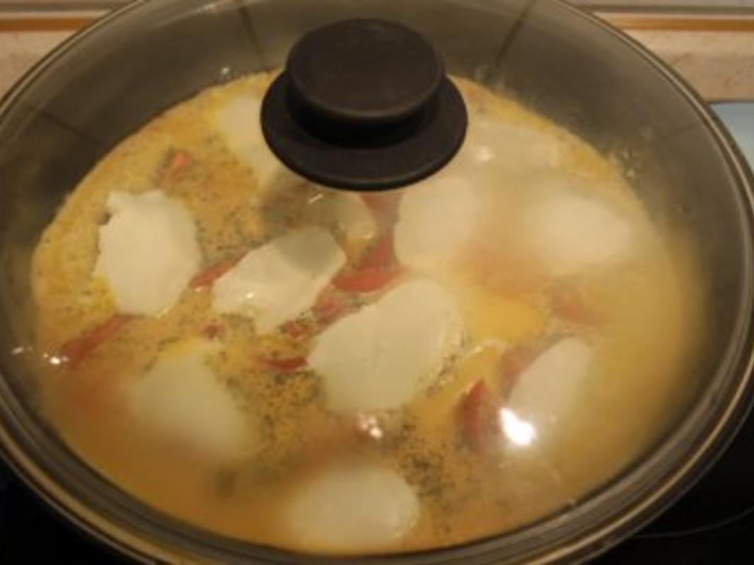 Tomaten Omelett mit Mozzarella - schnell &amp; einfach - von widder1987