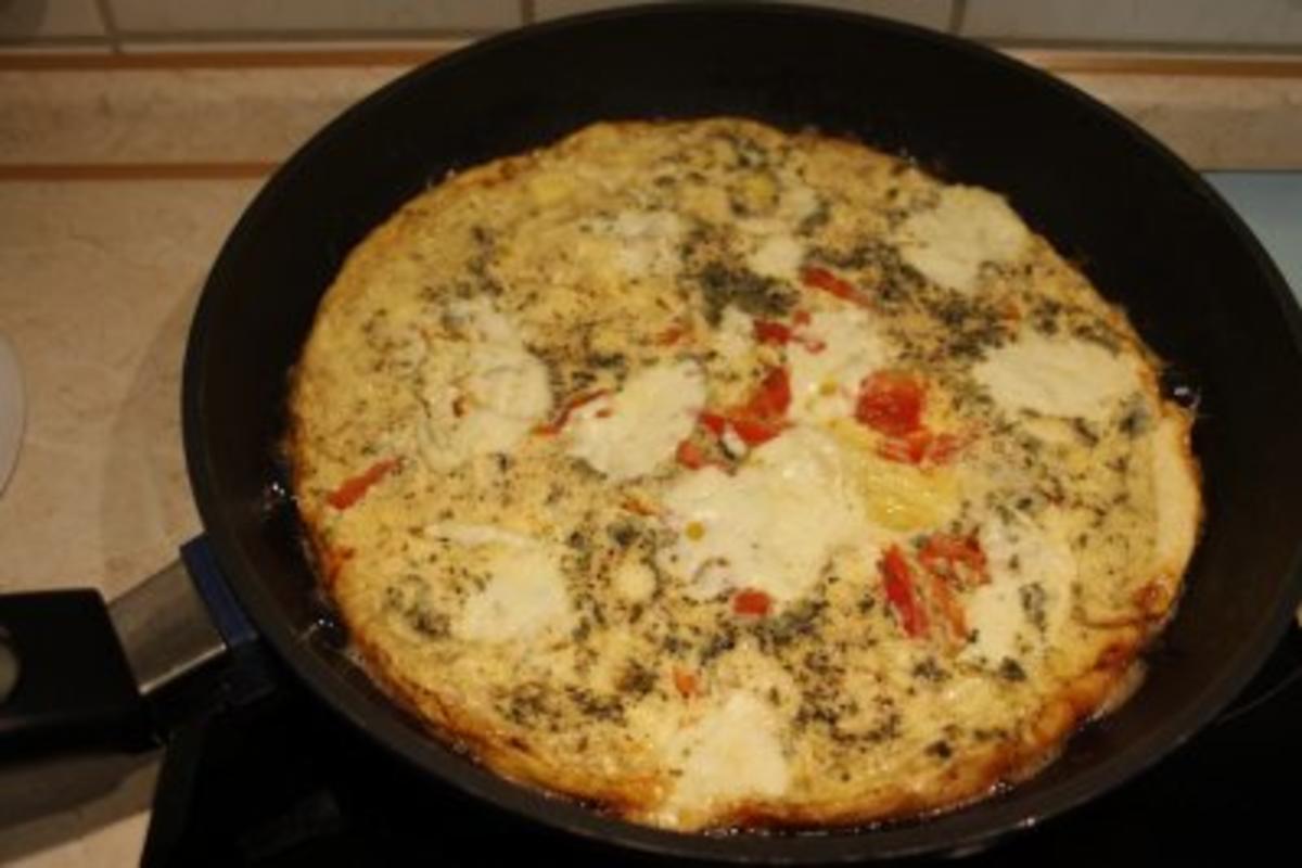 Tomaten-Omelett mit Mozzarella - Rezept - Bild Nr. 7