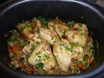 Geflügel: Gemüse-Hähnchenklein aus dem Ultra.... - Rezept