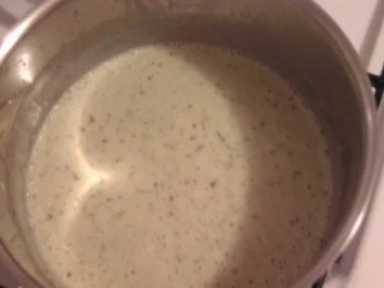 Rezept: Pesto-Sahne-Sauce Pesto-Sahne-Sauce - Rezept