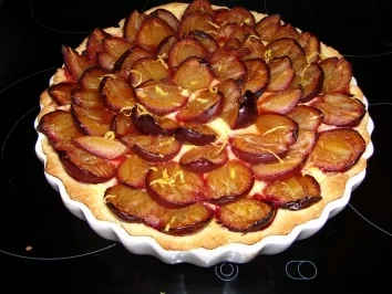 Pflaumen-Quark-Kuchen - Rezept