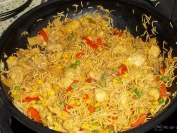 Rezept: boto's Bami Goreng mit Spiegelei Bild Nr. 4 boto's Bami Goreng mit Spiegelei - Rezept - Bild Nr. 4