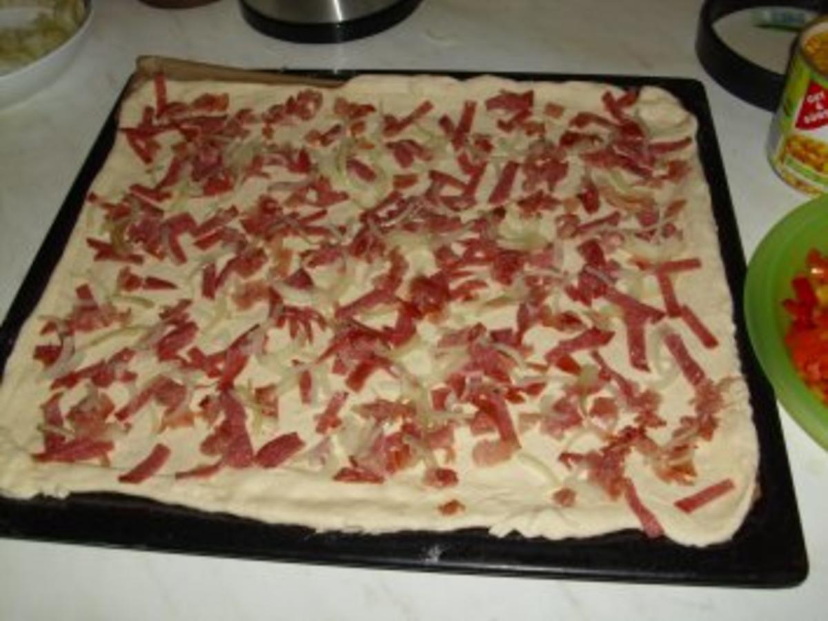 Kuchen pikant Gemüsekuchen - einfach - 242 kcal/100g Kuchen pikant Gemüsekuchen - einfach - 242 kcal/100g