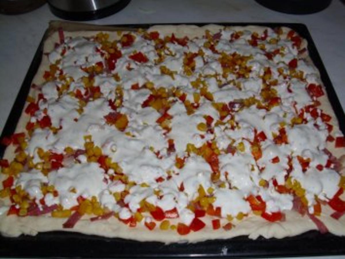 Kuchen pikant Gemüsekuchen - einfach - 242 kcal/100g Kuchen pikant Gemüsekuchen - einfach - 242 kcal/100g