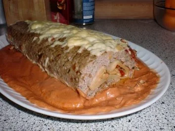 Hack-Nudel-Roulade - Rezept