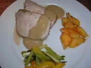 Lummerbraten in Milch gegart "Maiale al Latte"  *** siehe bitte Anmerkung - Rezept