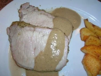Lummerbraten in Milch gegart "Maiale al Latte"  *** siehe bitte Anmerkung - Rezept - Bild Nr. 2