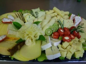 Käseplatte die VI. mit Bild - Rezept