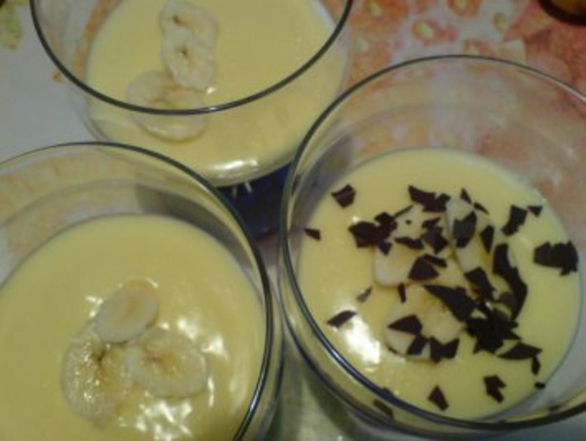 Pudding-Bananen-Dessert - Rezept - Bild Nr. 6