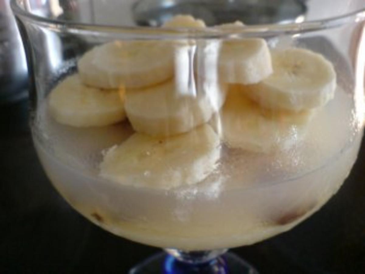 Pudding-Bananen-Dessert - Rezept - Bild Nr. 12