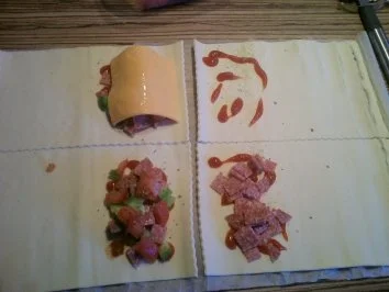 "SNACK" Blätterteig trifft auf Reste - Rezept - Bild Nr. 3