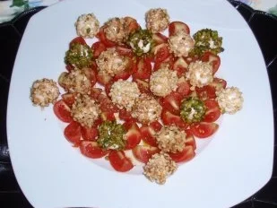 Rezept: Tomaten-Mozzarella-Basilikum mal ganz anders angerichtet Bild Nr. 8 Tomaten-Mozzarella-Basilikum mal ganz anders angerichtet - Rezept - Bild Nr. 8