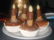 Rezept: Kerzen Muffins Kerzen Muffins - Rezept