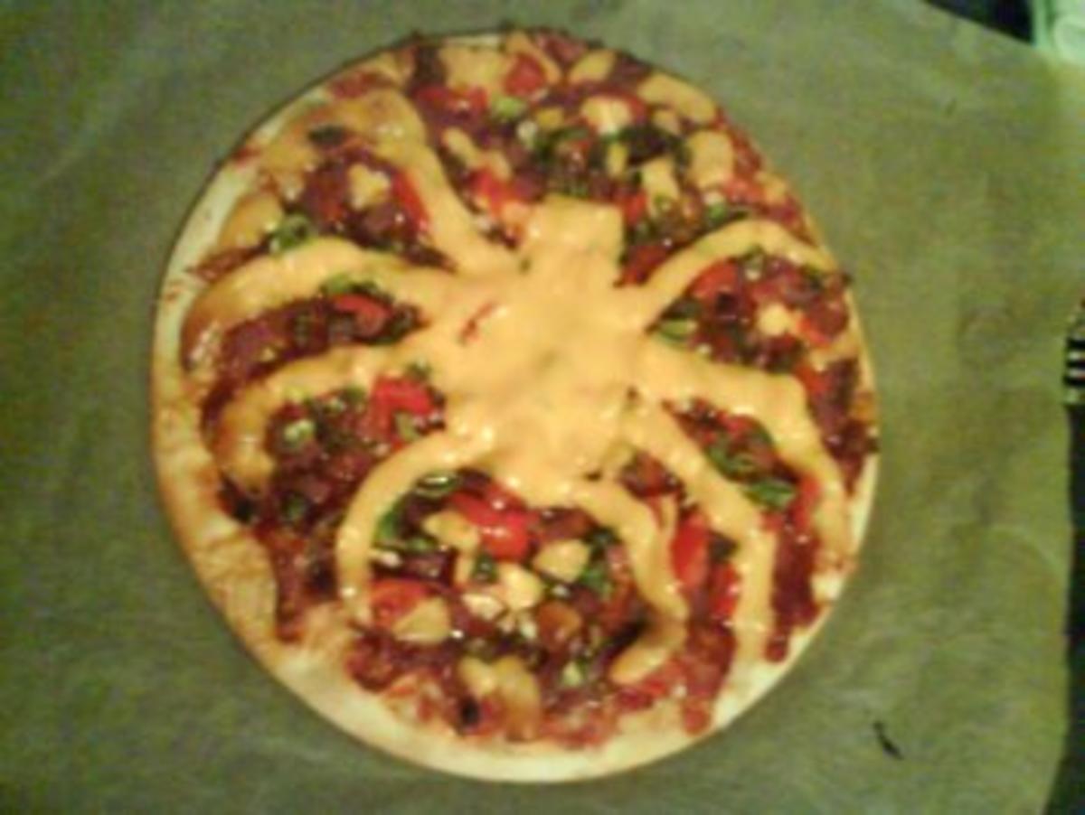 Arachnida Pizza - Rezept