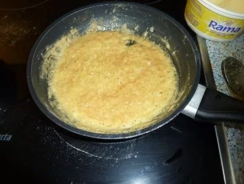 Panierter Bauch mit gedünsteten Zucchini - Rezept - Bild Nr. 3