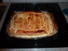 mein gedeckter Topfen Apfelstrudel in der Auflaufform - Rezept
