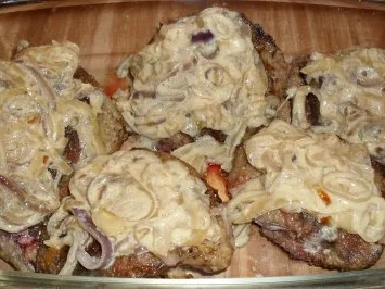 Leber überbacken - Rezept - Bild Nr. 3