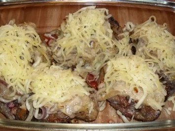 Leber überbacken - Rezept - Bild Nr. 4