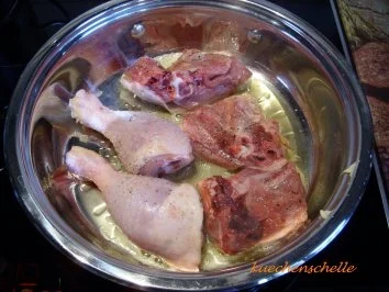 Rezept: Hähnchentopf unter einer Haube gegart Bild Nr. 5 Hähnchentopf unter einer Haube gegart - Rezept - Bild Nr. 5