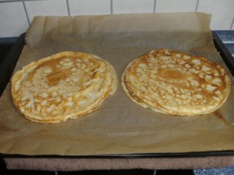 überbackene Pfannkuchen....gefüllt mit Spargel und Schinken - Rezept ...