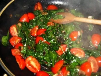 Rezept: Tomaten-Spinat Bild Nr. 4 Tomaten-Spinat - Rezept - Bild Nr. 4