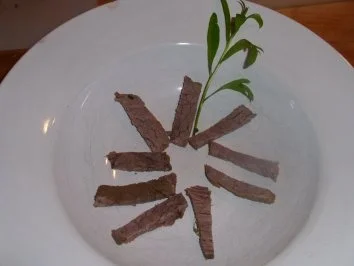 Rezept: Maronensuppe mit Streifen vom Tafelspitz Bild Nr. 4 Maronensuppe mit Streifen vom Tafelspitz - Rezept - Bild Nr. 4