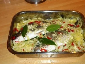 Rezept: Doraden aus dem Ofen Bild Nr. 2 Doraden aus dem Ofen - Rezept - Bild Nr. 2